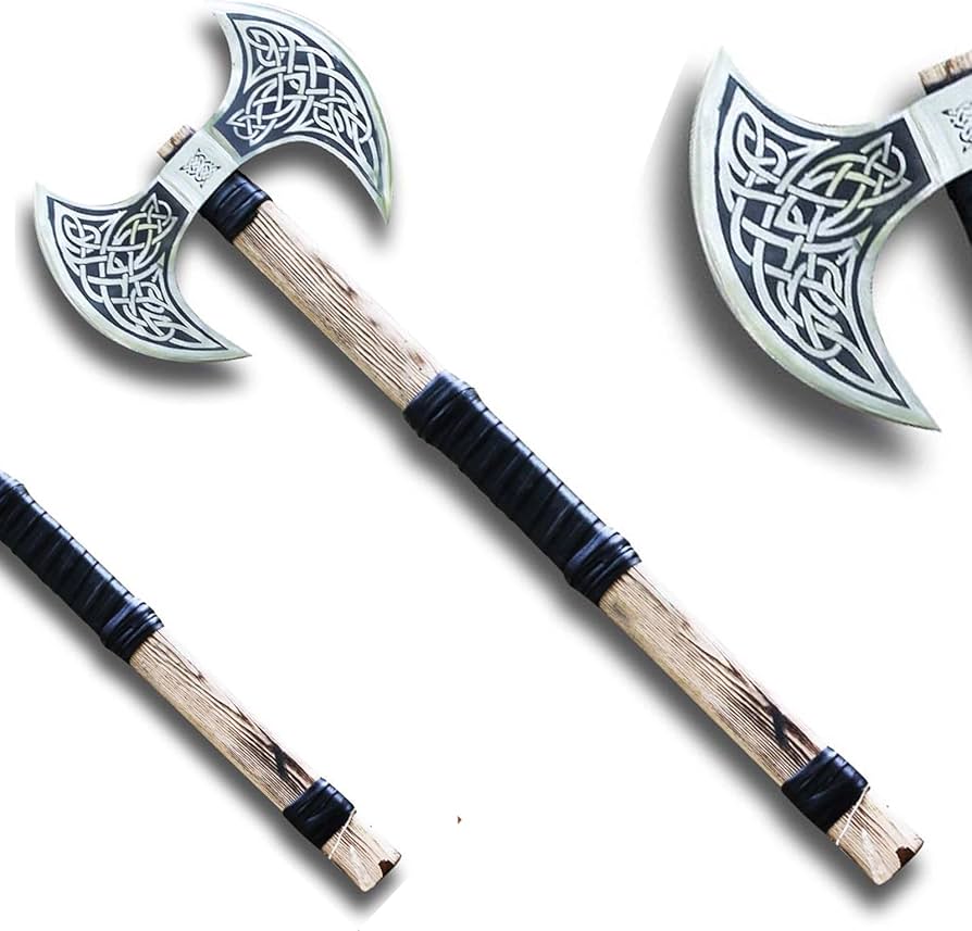 Handcrafted Double Head Viking Axe