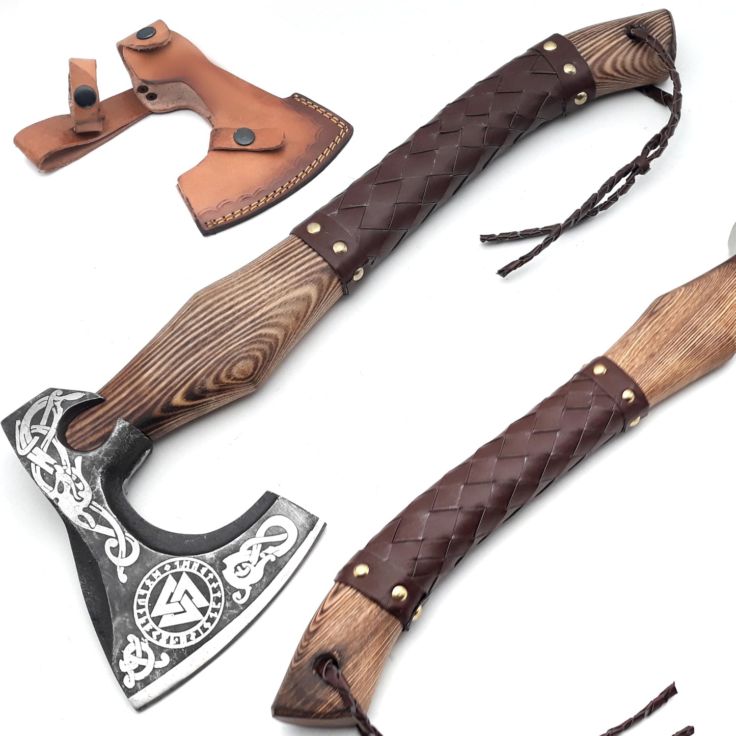 Forged Carbon Steel Viking Axe – Perfect Gift for Vikings